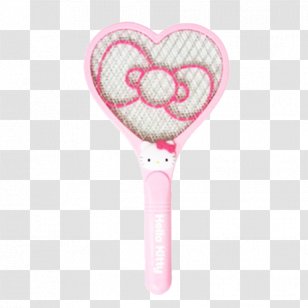 Hello Kitty Mosquito Elektrische Fliegenklatsche - Love - Kill Mosquitoes Transparent PNG