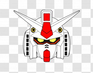 Gundam Model Mobile Suit Unicorn Drawing - Headgear - Fiction Transparent PNG
