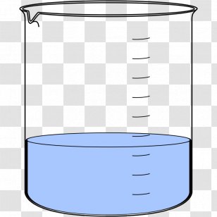 Beaker Laboratory Glassware Clip Art - Line Transparent PNG