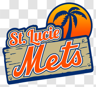 Mets Logo - St. Lucie Mets Logo Transparent PNG