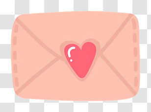 Mail - Lovely Envelope With Heart Icon Transparent PNG