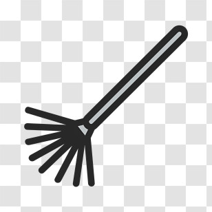 Gardening Tools Icon - Rake Icon Illustration Transparent PNG