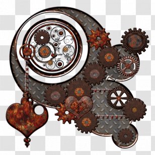 Steampunk Fashion Render - Clock Transparent PNG