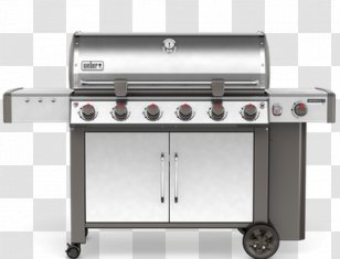 Barbecue Weber-Stephen Products Gas Burner Weber Genesis II LX 340 Natural - Kitchen Appliance Transparent PNG