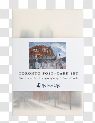 Post Cards Gotamago Greeting & Note Mail Cargo - Brand - Cn Tower Transparent PNG