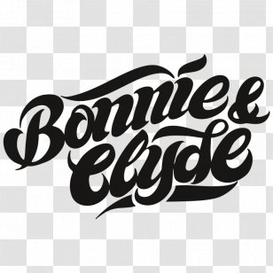 Bonnie And Clyde Hoodie Bluza Clothing Shoe - Monochrome Photography Transparent PNG