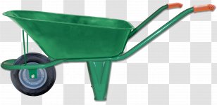 Wheelbarrow Building Materials Plastic Electrostatic Coating Industry - Steel Transparent PNG