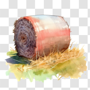 Hay Bale
 - Hay Bale In Field Transparent PNG
