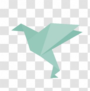 Paper Origami Crane Vector Graphics Pulp - Art Transparent PNG
