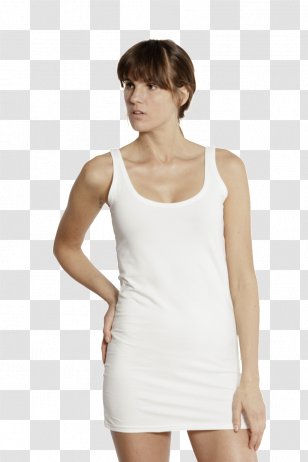 Sleeveless Shirt Shoulder Undershirt Outerwear - Heart - White Tank Top Transparent PNG