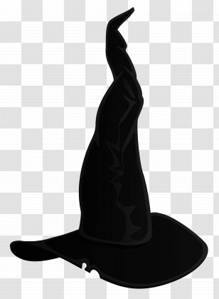 Witch Hat Witchcraft Clip Art - Top - Large Black Transparent Clipart Transparent PNG