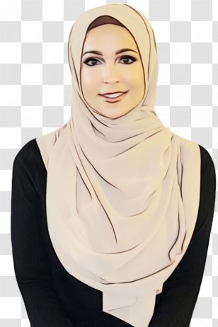 Scarf Chiffon Georgette Hijab Polyester - Unique Hijabs Transparent PNG
