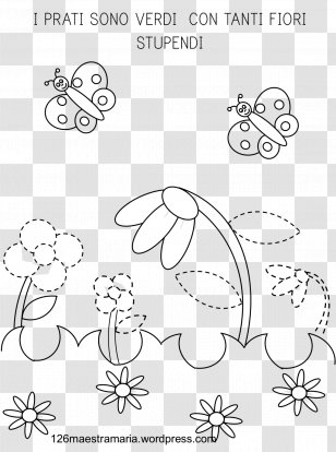 Floral Design Drawing Spring Summer Season - Petal - Masha And The Bear Coloring Pages Transparent PNG