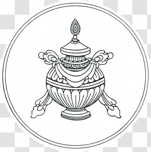 Buddhism Buddhist Symbolism Ashtamangala Dzogchen - Drinkware Transparent PNG