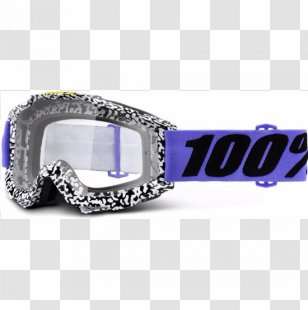 Goggles 100% Accuri Lens Glasses Mirror - Glower Transparent PNG