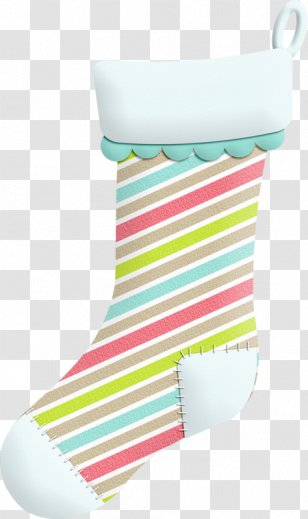 Sock Christmas Stocking Clip Art - Ornament - Hand-painted Socks Transparent PNG