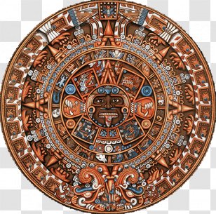 Aztec Calendar Stone Calmecac Transparent PNG