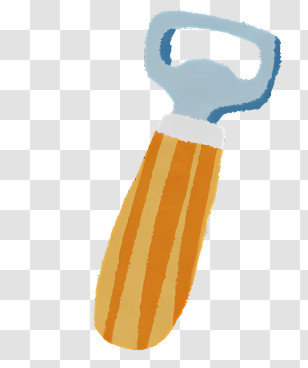 Icon - Wooden Handle Bottle Opener Transparent PNG