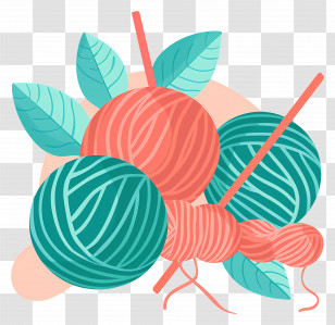 Yarn Ball - Yarn Balls For Knitting Transparent PNG