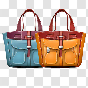 Handbag Day - Colorful Handbags For Fashion Enthusiasts Transparent PNG
