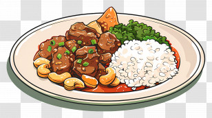 Pilaf - Nutty Beef And Rice Dish Transparent PNG