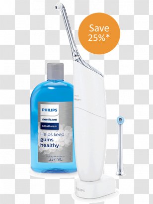 Electric Toothbrush Mouthwash HX8032 Sonicare Ultra DÃ¼sen FÃ¼r ZahnzwischenrÃ¤ume 2er-Pack Transparent PNG