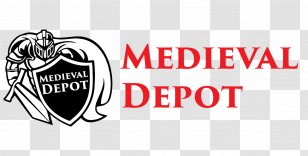 Logo Middle Ages Brand Trademark - Medieval Sword Transparent PNG
