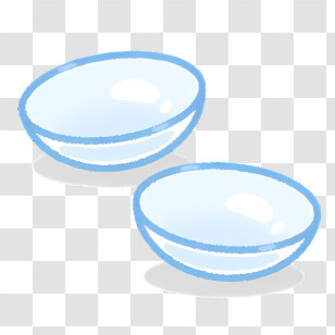 Icon - Contact Lenses Illustration For Vision Care Transparent PNG