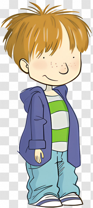 Stella And Sam - Boy Cartoon Character Transparent PNG