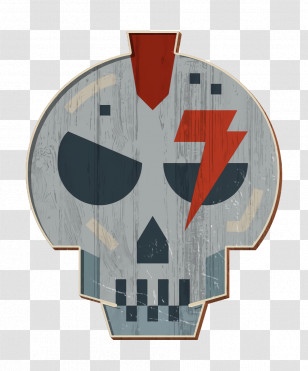 Rock Icon Skull Icon Punk Rock Icon Transparent PNG