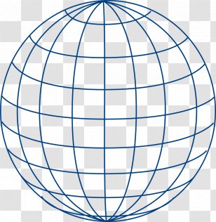 Globe Geographic Coordinate System Longitude Latitude - World Transparent PNG