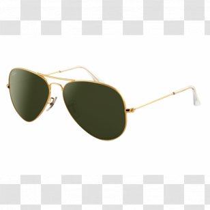 Aviator Sunglasses Ray-Ban Classic Large Metal II - Vision Care Transparent PNG