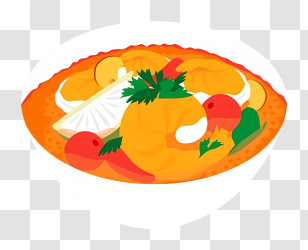 Thai Food - Spicy Curry Dish Transparent PNG