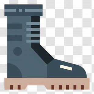 Rain Boot - Sturdy Boot For Outdoor Activities Transparent PNG