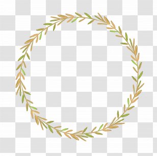 Autumn Leaf Color Flower - Wreath Transparent PNG