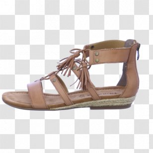 Slide Sandal Shoe Walking - Brown Transparent PNG