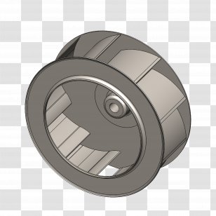 Centrifugal Fan Industrial Turbine Blade Impeller Transparent PNG