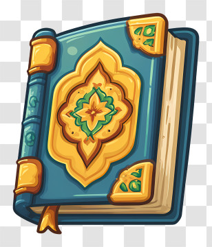 Quran Icon - Decorative Book Transparent PNG
