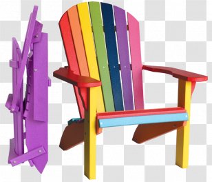 Adirondack Chair Garden Furniture Plastic Lumber - Lawn Transparent PNG