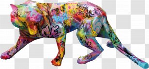 Street Art Work Of Contemporary Sculpture - Mammal - Artist Transparent PNG