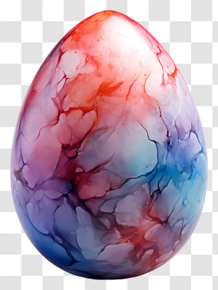 Easter Egg - Colorful Decorative Easter Egg Transparent PNG