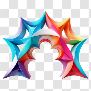 Stars
 - Colorful Abstract Geometric Shapes Transparent PNG