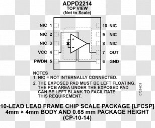 Datasheet Lead Document Pinout Integrated Circuits & Chips - Ic Powersupply Pin - Adp Map Transparent PNG