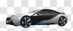 BMW Mid-size Car Luxury Vehicle Sports - Gray Design Material Transparent PNG