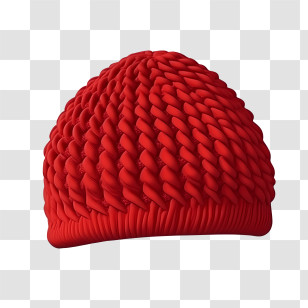 Knitted Hat
 - Red Knitted Beanie Hat Transparent PNG