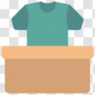 Clothes Box - T-shirt Packed In A Box Transparent PNG