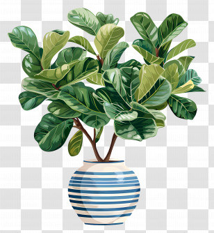 Green Potted Plant - Green Potted Plant For Home Decoration Transparent PNG