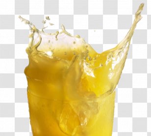 Orange Juice Fuzzy Navel Harvey Wallbanger Drink - Guava - Spilled Fruit Transparent PNG