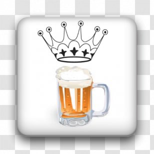 Kings Cups Drinking Game Playing Card - King Of Transparent PNG