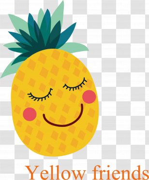 Fruit Adobe Illustrator Icon - Bromeliaceae - Vector Hand-painted Pineapple Transparent PNG